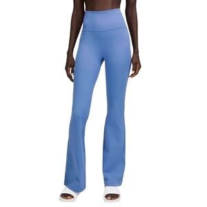 Lululemon Groove Super-High-Rise Flared Pant Blue Nulu Sz 14
